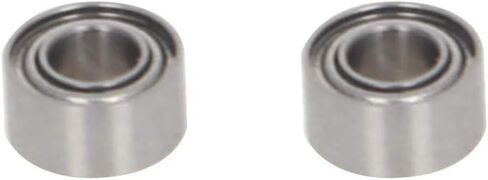 Bettomshin 2Pcs R16ZZ Bearings, 1inch Bore (2inch OD 0.5inch Wide) Deep Groove Ball Bearing w Sealed High-Speed Bearing GCr15 Steel, Double Shielded P0 Lever Bearings Small Bearings in Saudi Arabia