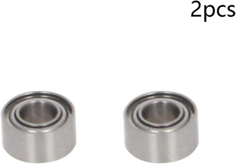 Bettomshin 2Pcs R16ZZ Bearings, 1inch Bore (2inch OD 0.5inch Wide) Deep Groove Ball Bearing w Sealed High-Speed Bearing GCr15 Steel, Double Shielded P0 Lever Bearings Small Bearings in Saudi Arabia