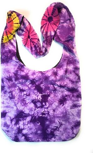 Original Collections Tie Dye Cross Body Shoulder Hippie Handbag Purse in Saudi Arabia