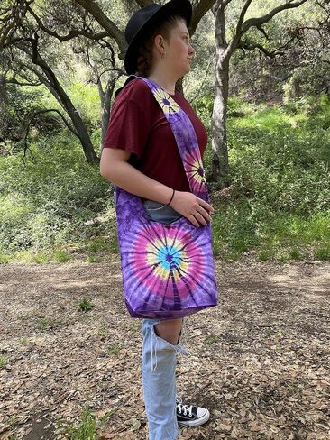 Original Collections Tie Dye Cross Body Shoulder Hippie Handbag Purse in Saudi Arabia