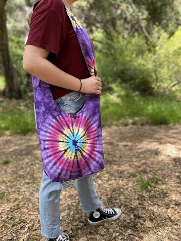 Original Collections Tie Dye Cross Body Shoulder Hippie Handbag Purse in Saudi Arabia