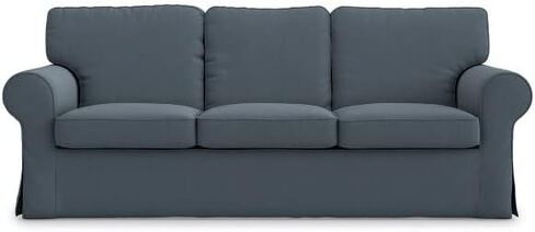 استبدال غطاء أريكة Ektorp 3 مقاعد لغطاء أريكة IKEA Ektorp 3 مقاعد، غطاء أريكة Ektorp، غطاء أريكة Ekrorp، غطاء أريكة Ektorp 3 مقاعد فقط (المحيط الداكن) in Kuwait