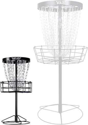 MVP Disc Sports Black Hole Mini 24-Chain Disc Golf Basket Target in Saudi Arabia