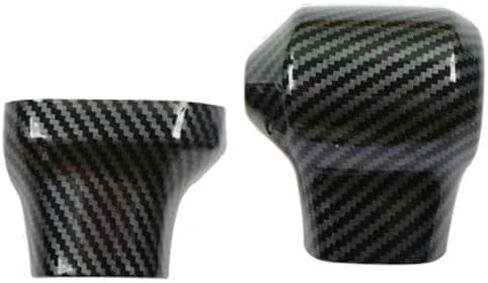 Eridanus Auto Accessories Fit for Toyota Sienna 2023 2022 2021 Inner Gear Shift Knob Cover Trim (Carbon Fiber Style) ABS 2 PCS in Saudi Arabia