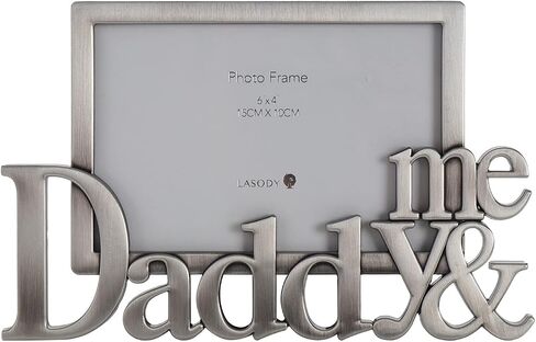 LASODY DADDY & ME DAD PICTURE FRAME-DAD GIFTS/DAD GIFTS FROM DAUGHTER/DAD BIRTHDAY GIFTS in Saudi Arabia