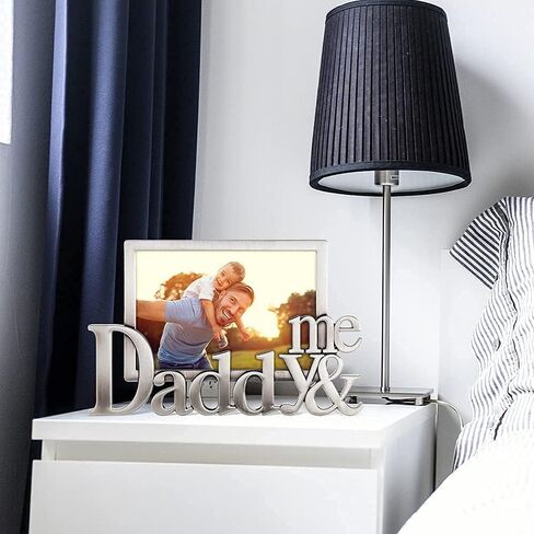 LASODY DADDY & ME DAD PICTURE FRAME-DAD GIFTS/DAD GIFTS FROM DAUGHTER/DAD BIRTHDAY GIFTS in Saudi Arabia