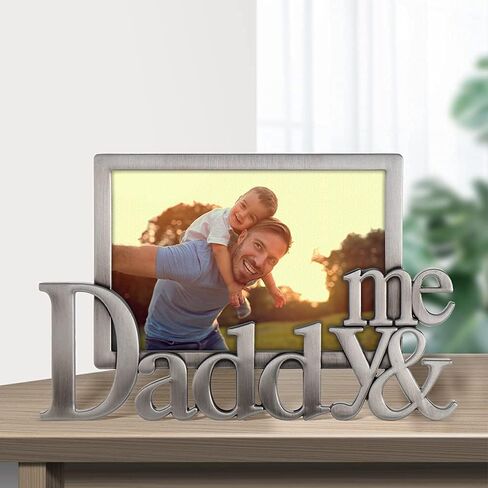 LASODY DADDY & ME DAD PICTURE FRAME-DAD GIFTS/DAD GIFTS FROM DAUGHTER/DAD BIRTHDAY GIFTS in Saudi Arabia