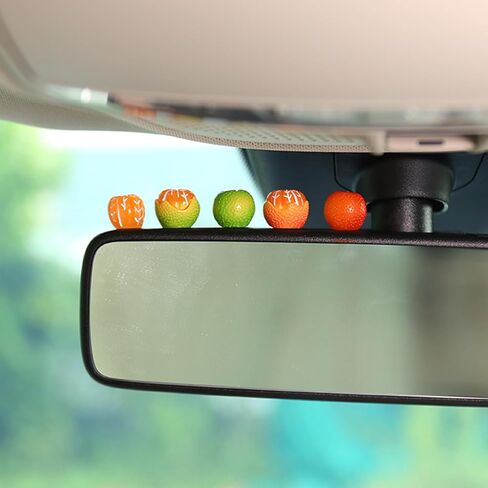 10 قطع لطيف الفواكه البرتقال سيارة الداخلية مرآة الرؤية الخلفية الملحقات suv الفاكهة الديكور لوحة القيادة السيارة زخرفة مضحك الديكورات البرتقالية ديكور شاحنة الحلي العالمية rv تزيين الديكور الخارجي in Kuwait