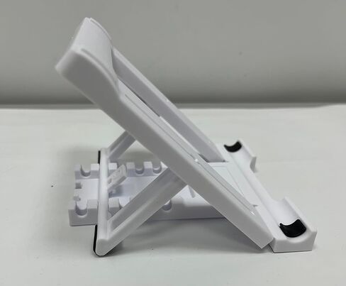 Portable Foldable Mini Desktop Table Lazy Mobile Phone Tablet Bracket Holder for iPads Readers and Live Broadcast (P02-W) in Saudi Arabia