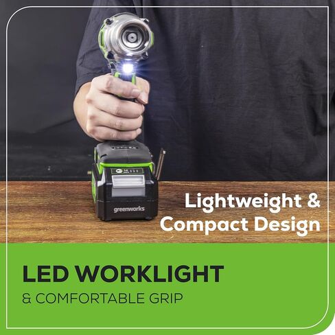 Greenworks 24V Brushless 310 in./lbs Drill / Driver + 2650 in./lbs Impact Driver Combo Kit, (2) USB (Power Bank) Batteries and Dual Port Charger Included LED Light, 2pcs Driving Bits with Tool Bag in Saudi Arabia