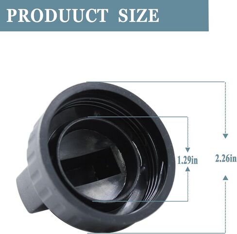 47922 Drain Cap for Ridgid Shop Vac Vacuums, Vac Shop Vacuum | Wet Dry Vac Replacement Drain Plug, 73185 73737 Workshop Vacuums Cleaner Replacement Parts (1 Pack) in Saudi Arabia