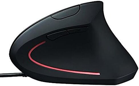Ergonomic Mouse High Precision Optical Vertical Mouse Adjustable DPI 800/1200 / 2400/3200 Wired Computer Mouse in Saudi Arabia