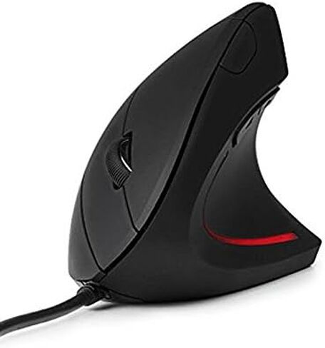 Ergonomic Mouse High Precision Optical Vertical Mouse Adjustable DPI 800/1200 / 2400/3200 Wired Computer Mouse in Saudi Arabia