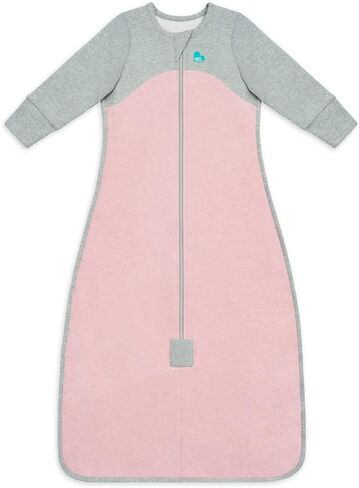 حقيبة نوم عضوية من Love to Dream، كيس نوم للأطفال بأكمام طويلة، فائقة النعومة، حقيبة نوم للأطفال الصغار لتنظيم درجة الحرارة، بطانية يمكن ارتداؤها في جميع الفصول، زيتوني، 6-18 شهرًا in Kuwait