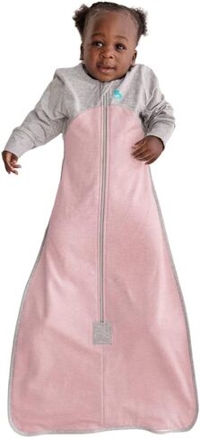 حقيبة نوم عضوية من Love to Dream، كيس نوم للأطفال بأكمام طويلة، فائقة النعومة، حقيبة نوم للأطفال الصغار لتنظيم درجة الحرارة، بطانية يمكن ارتداؤها في جميع الفصول، زيتوني، 6-18 شهرًا in Kuwait