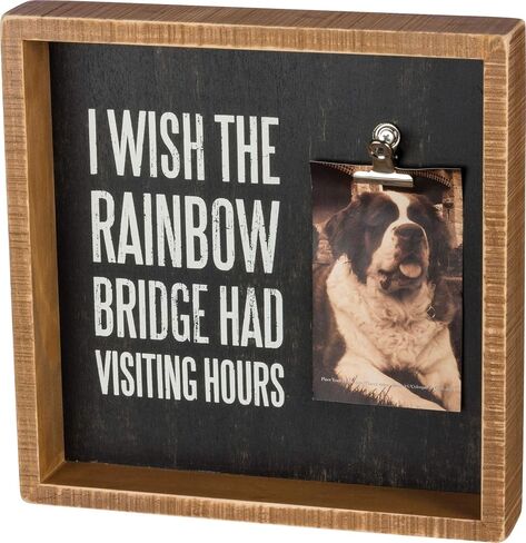 Primitives by Kathy Pet Memorial Box Photo Frame, Forever in My Heart in Saudi Arabia