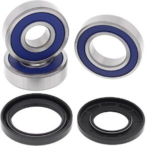 All Balls Racing Rear Wheel Bearing Kit 25-1390 Compatible with/Replacement for Kawasaki VN 2000 A Vulcan 2004-2005, ZRX 1200 R ZR 1200A 2001-2005, ZZR 1200 ZX 1200C 2002-2005