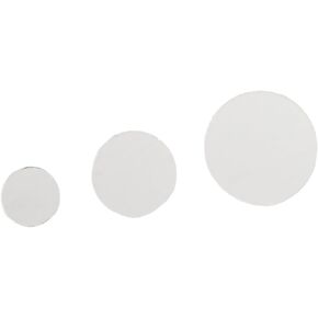 Round Glass Mirrors, Assorted Sizes, 25/Pack