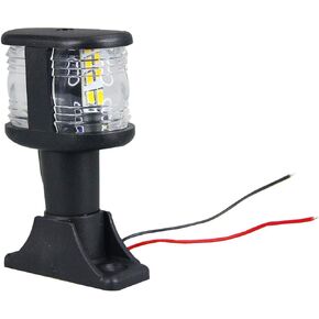 Pactrade Marine LED Light 3 7/8" Stern Light Anchor Light Masthead12 V Navigation Light for Boats Pontoons Yacht Fishing Boats