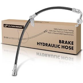 A-Premium Rear Driver Brake Hydraulic Hose Compatible with Subaru Models - Legacy 2010 2011 2012 2013 2014 2.5L 3.6L - Replace# 26541AJ071