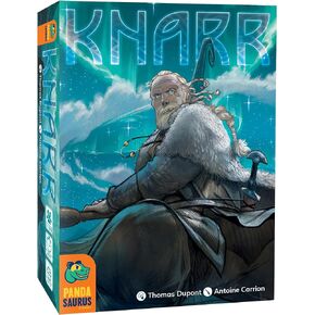Knarr Board Game - Form The Greatest Band of Vikings! Thrilling Exploration and Strategy Game, Fun Family Game for Kids & Adults, Ages 10+, 2-4 Players, 30 Min Playtime, Made by Pandasaurus Games