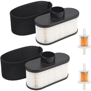 11013-0752 11013-7047 Air Filter Cleaner for Kawasaki FR691V FR651V FR730V FS481V FS541V FS600V FS651V FS691V FS730V 4-Cycle Engine Replace 11013-0726 11013-7049 with Pre Filter 11013-7046