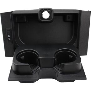 Seat Armrest Cup Holder Storage Box Replacement for F-150 FL3Z1813562AT FL3Z1813562AH FL3Z1813562AN