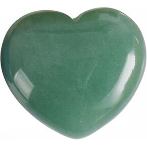 1pcs Mixed gemstone crystal heart piece (41mm red voclano cherry quartz)