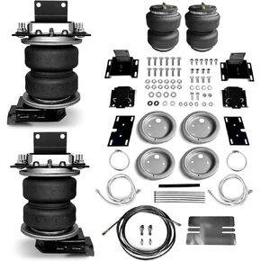Rear Air Spring Suspension Kits Compatible with DG Ram 1500 Pickups 11-18 DG Ram 1500, 19-23 DG Ram 1500 Classic, Replaces OEM AirLift 89365 LoadLifter 5000 Ultimate Plus