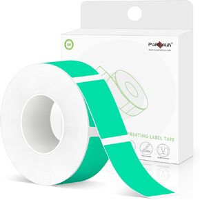 PARLAIM Label Maker Tape,Thermal Label 0.55"X1.18" (14mm X 30mm) 210 Labels/Roll,Compatible with D30 Label Printer,Self-Adhesive Label Tape for for Home Office Small Business (Holographic Silver)