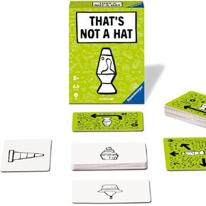 Ravensburger That’s Not a Hat: Pop Culture - Party Card Game for 3-8 Players