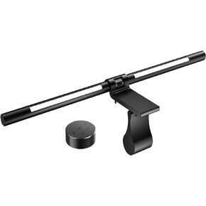OOWOLF 20.1" Monitor Light Bar with Remote Control, with Backlight, CRI≥98 Dimmable Desk Lamp 3 Color LED Monitor Light Bar, Neutralize Blue-ray Computer Monitor Lamp for Eyes-Care, E-Reading