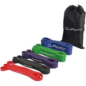 Resistance Bands - High Durability Heavy Duty Resistance Bands for Pull up Assistance, Exercise, Weightlifting, Stretching, Working Out, and Strength Training with Included Carry Bag