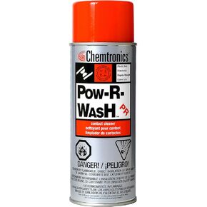 Chemtronics Pow-R-Wash Electronics Cleaner - Spray 340 G Aerosol Can - ES1605 [Price Isper Can]