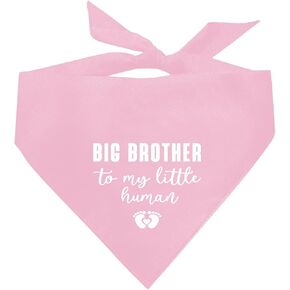 Big Brother Dog Bandana, Baby Pink Dog Bandana, Big Brother Bandana for Dog, Gender Reveal Dog Bandana, Baby Announcement Dog Bandana, Dog Bandana for Small Medium Large Dogs, Dog Triangle Scarf (D1) in Saudi Arabia