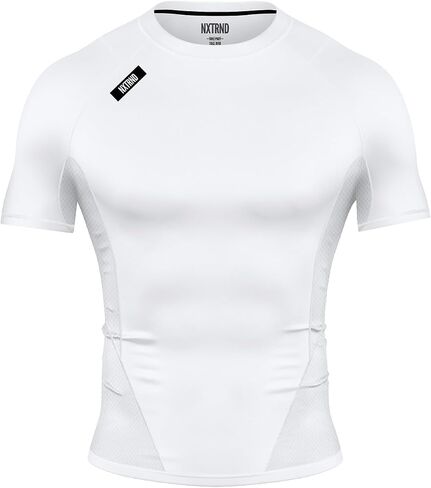 Nxtrnd Core Men's Compression Short Sleeve T-Shirt for Football in Saudi Arabia