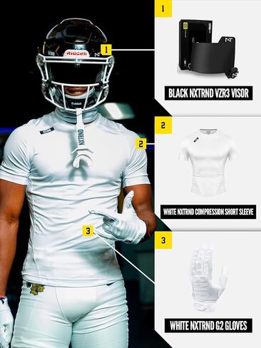 Nxtrnd Core Men's Compression Short Sleeve T-Shirt for Football in Saudi Arabia