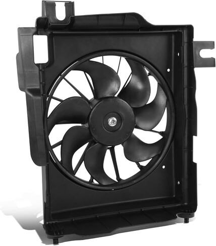 مجموعة مروحة مكثف طراز مصنع DNA MOTORING متوافقة مع 02-08 دودج رام 1500 2500 3500 3.7L 4.7L 5.7L 5.9L، OEM-RF-0451 in Kuwait