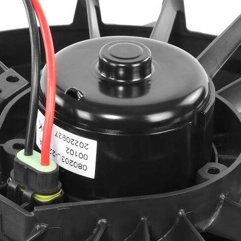 مجموعة مروحة مكثف طراز مصنع DNA MOTORING متوافقة مع 02-08 دودج رام 1500 2500 3500 3.7L 4.7L 5.7L 5.9L، OEM-RF-0451 in Kuwait