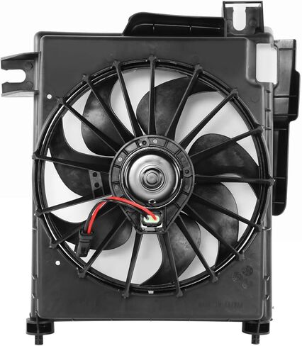 مجموعة مروحة مكثف طراز مصنع DNA MOTORING متوافقة مع 02-08 دودج رام 1500 2500 3500 3.7L 4.7L 5.7L 5.9L، OEM-RF-0451 in Kuwait