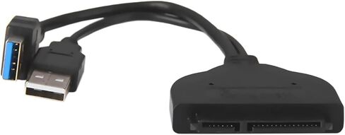 كابل SATA إلى USB، محول USB 3.0 إلى SATA III HDD مع توصيل طاقة USB لنقل قراءة البيانات HDD 2.5 بوصة 3.5 بوصة in Kuwait