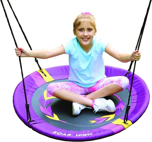 M&M Sales Enterprises MM00156 Adventure Swing SOAR عالي، مقاس واحد، أرجواني in Saudi Arabia
