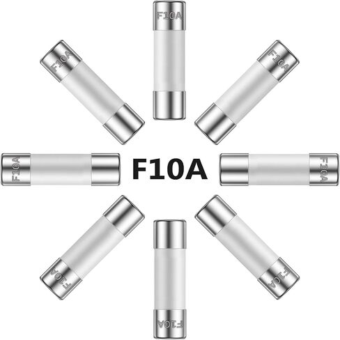 1A 250V 5x20MM Fast Blow Ceramic Fuses 1 Amp 250 Volt 0.2 x 0.78 Inch Fast-Acting Tube Fuse F1AL250V (Pack of 20Pcs) in Saudi Arabia
