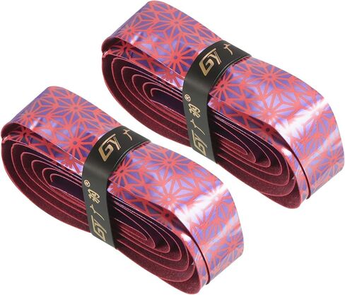 PATIKIL Racket Overgrip with Damping Ridges, PU Grip Tape Non-Slip Absorbent for Tennis Badminton Fishing Rod in Saudi Arabia
