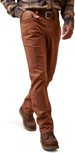 ARIAT Men's Rebar M4 Low Rise Durastretch Made Tough Stackable Straight Leg Pant in Saudi Arabia