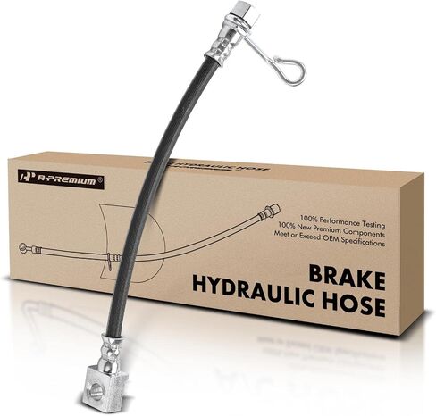 A-Premium Rear Passenger Brake Hydraulic Hose Compatible with Select Ram Models - 2500 2014 2015 2016 2017 - Replace# 4779988AF, 4779990AA in Saudi Arabia