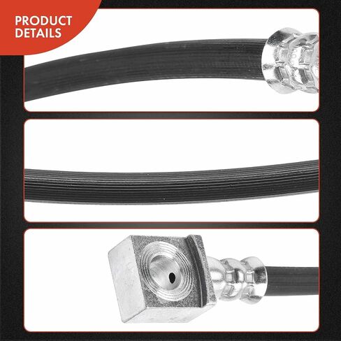 A-Premium Rear Passenger Brake Hydraulic Hose Compatible with Select Ram Models - 2500 2014 2015 2016 2017 - Replace# 4779988AF, 4779990AA in Saudi Arabia