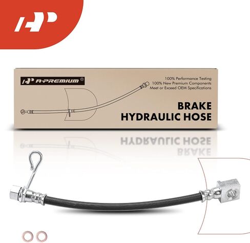 A-Premium Rear Passenger Brake Hydraulic Hose Compatible with Select Ram Models - 2500 2014 2015 2016 2017 - Replace# 4779988AF, 4779990AA in Saudi Arabia