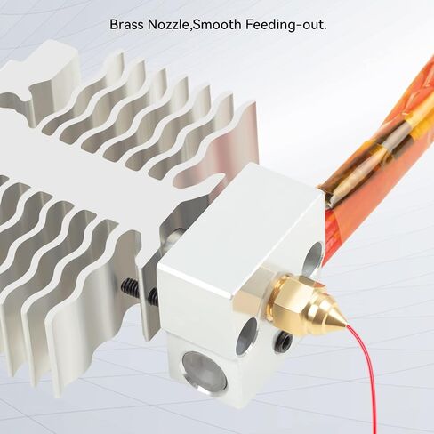 Creality Ender 3 V2 Neo Hotend Kit,Extruder Hot End 0.4mm Nozzle with Bowden PTFE Tubing and Silicone Sock Upgrades for Ender 3 Neo, Ender 3 V2 Neo,Ender 3 Max Neo 3D Printers in Saudi Arabia