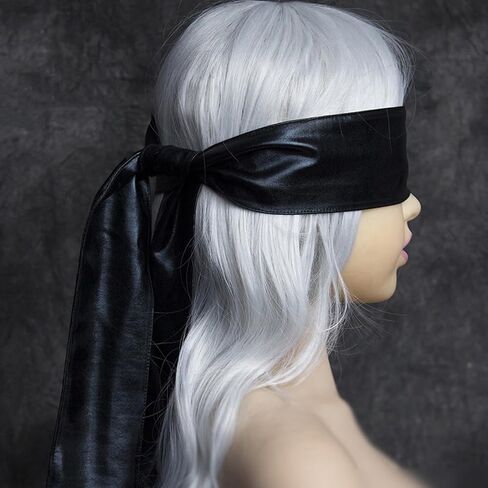 Satin Eye Mask Long Eye Sleeping Mask Thin Ribbon Eye Cover Adjustable Satin Eye Blindfold Lightweight Soft Eye Cover for Women in Saudi Arabia